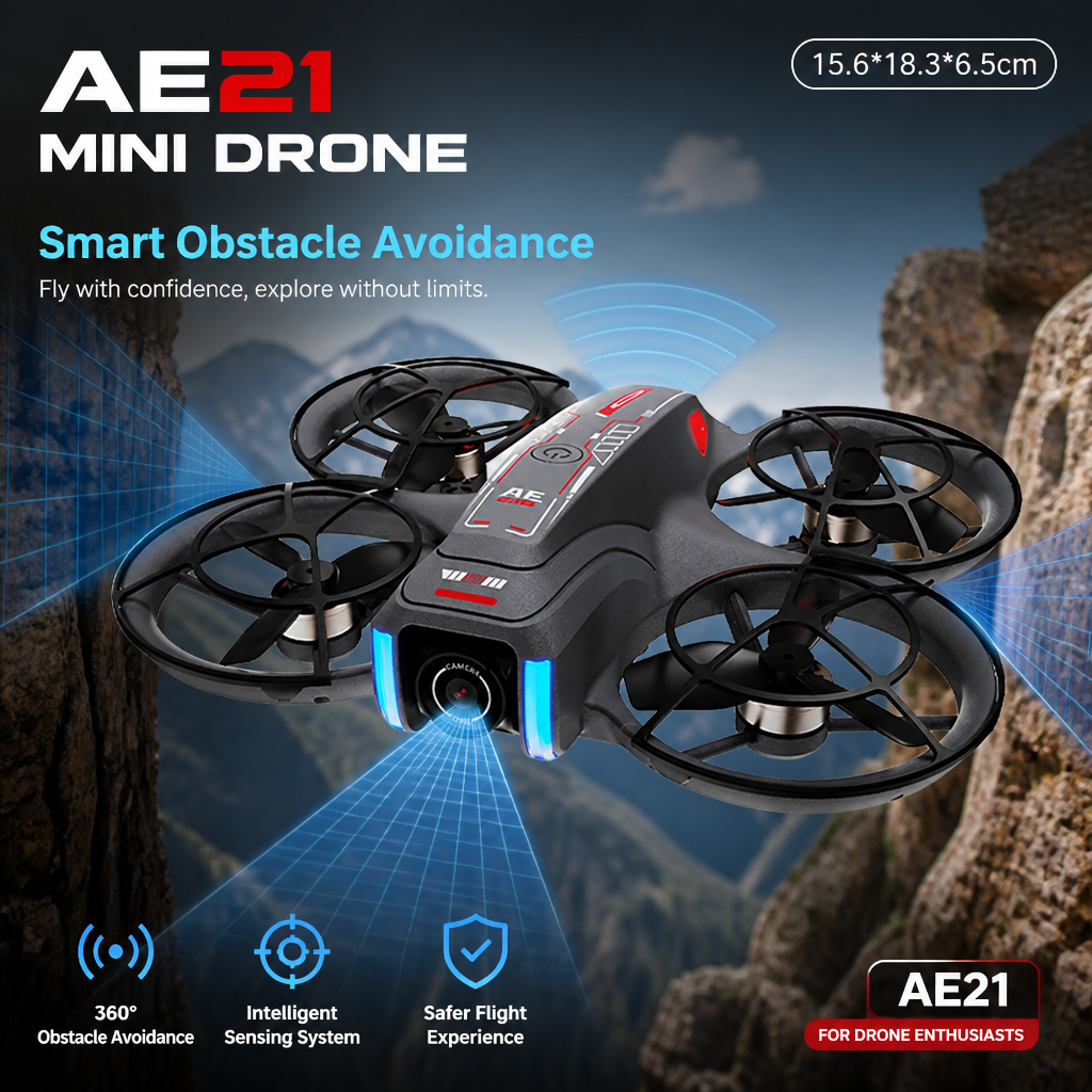 Drone Gimbal 3 Axis - Obstacle Mini Drone Professional GPS HD
