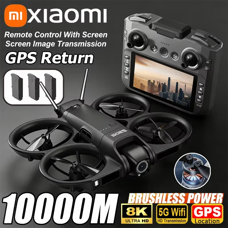 Drone Gimbal 3 Axis - Xiaomi Z906 Drone 8K Aerial HD