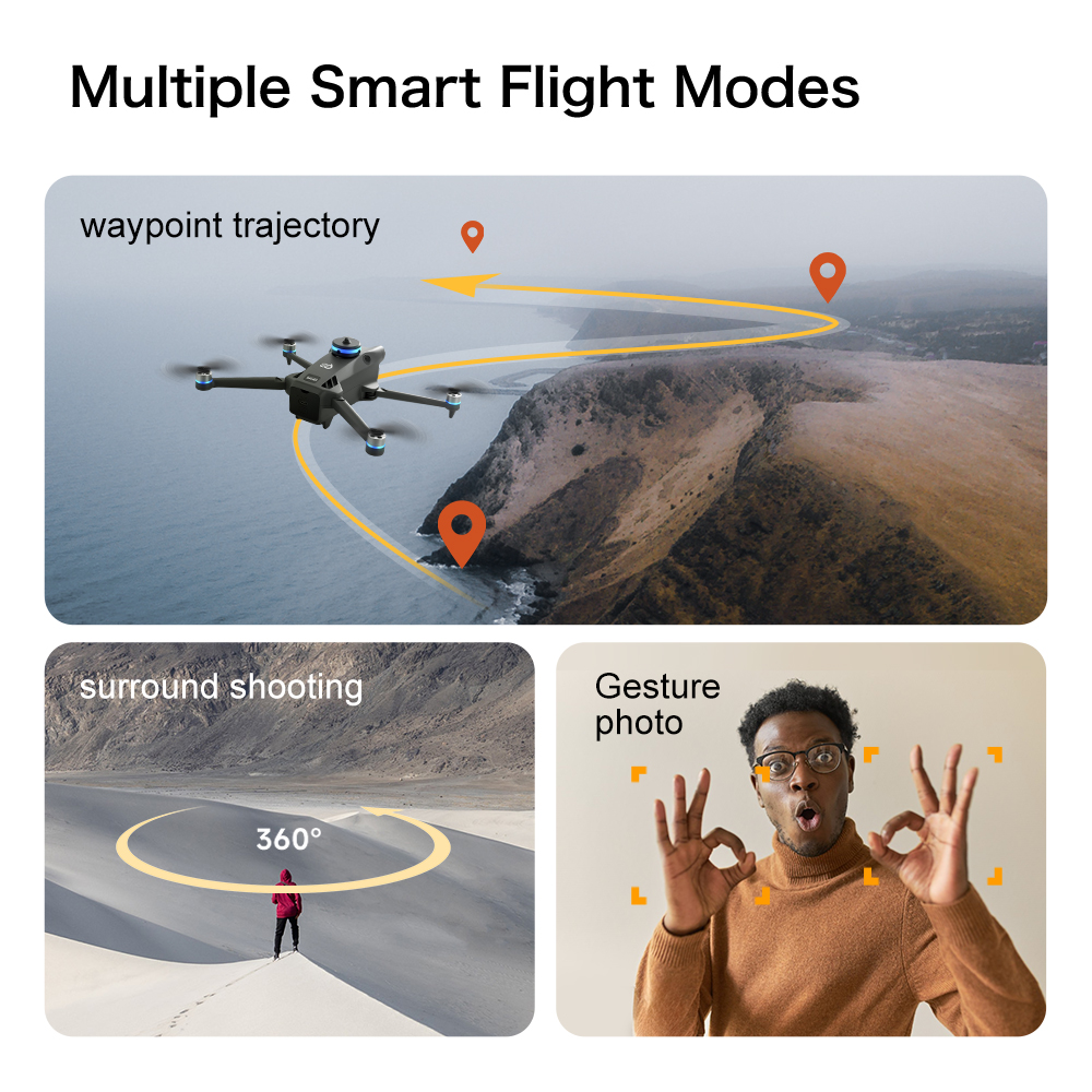 Drone Gimbal 2 Axis - GPS Drone With 8K Professional Camera