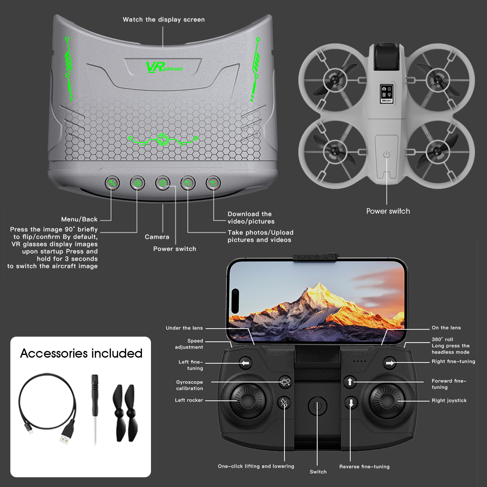 Mini Drone That Is Easy For Be - đánh giá và giá Drone Gimbal 2 Axis