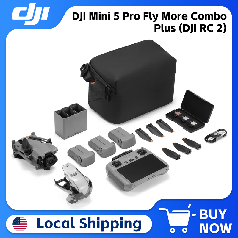 DJI Mini 5 Pro Fly More Combo  - đánh giá và giá Drone Gimbal 3 Axis