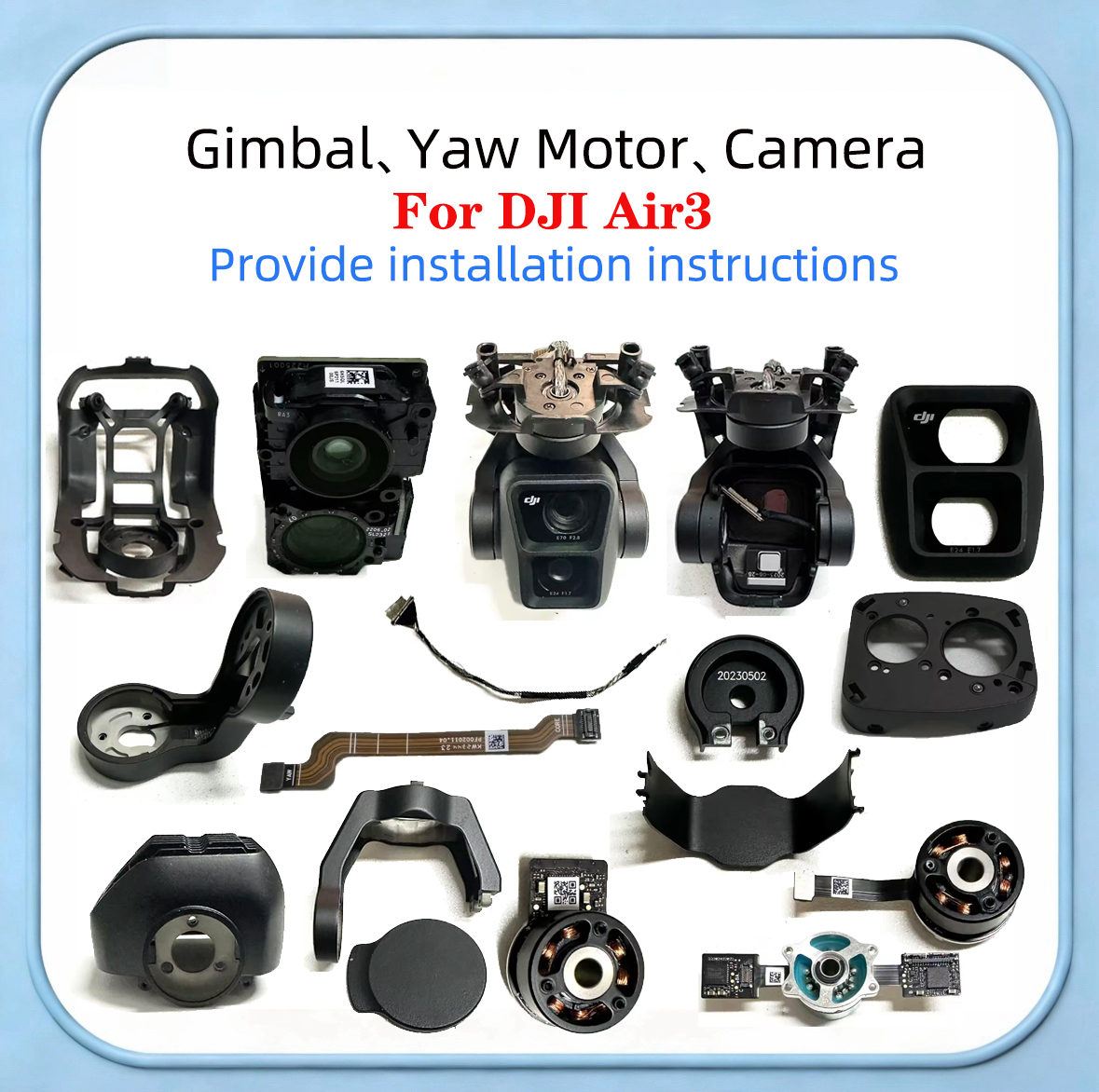 Mavic Air 3 PTZ Gimbal Cable C - đánh giá và giá Drone Gimbal Case