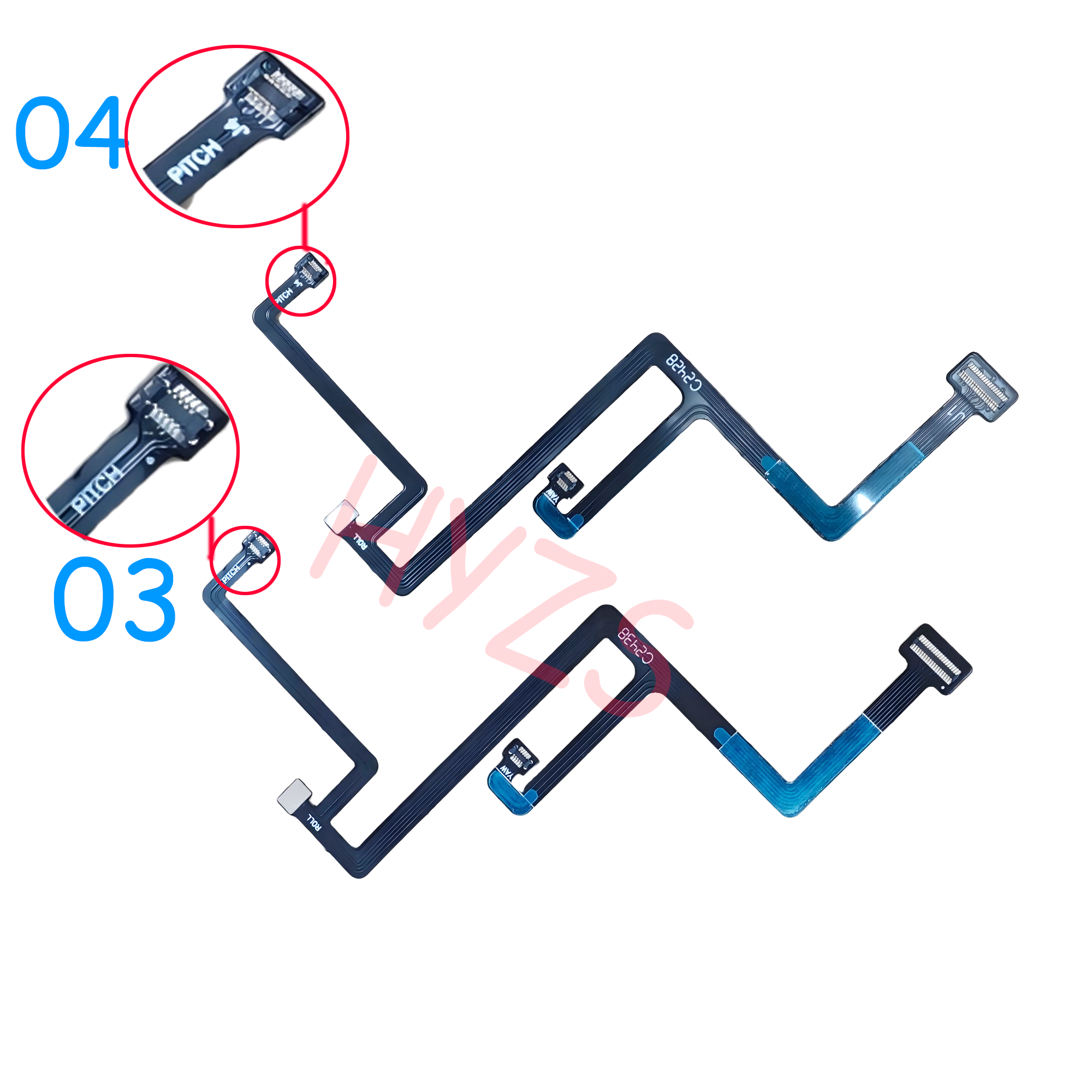 Hubsan Zino Pro/Pro Plus RC Dr - đánh giá và giá Drone Gimbal Ribbon Cable