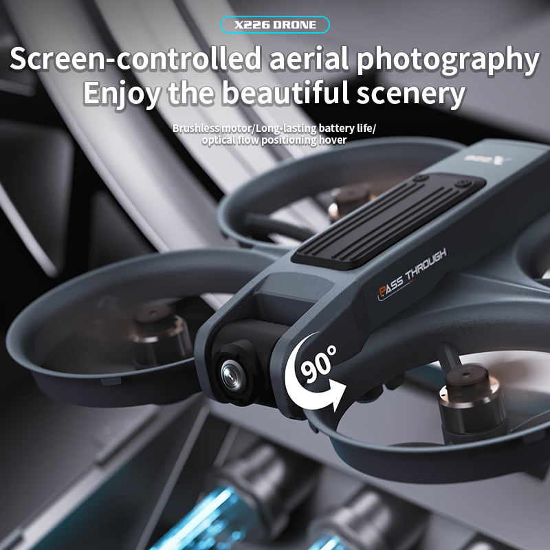 NEW X226 RC Drone 2.4G 5G WIFI - đánh giá và giá Drone Gimbal Brushless
