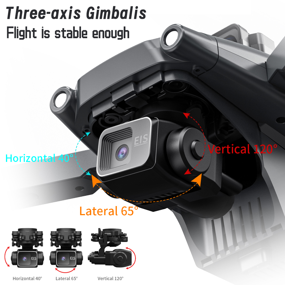 L600 MAX GPS Drone Professiona - đánh giá và giá Drone Gimbal 3 Axis