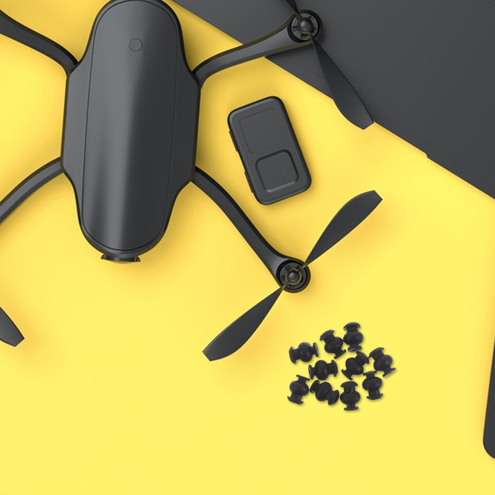 10Pcs Vibration-Dampening Rubb - đánh giá và giá Drone Gimbal Dampener