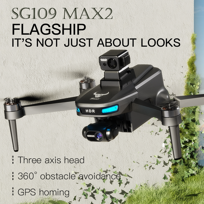 SG109 MAX2 Professional FPV 8K - đánh giá và giá Drone Gimbal 3 Axis