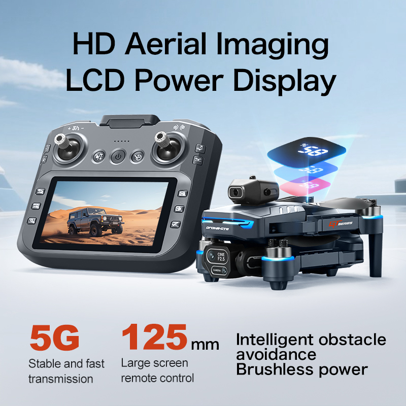 GT8 Obstacle Avoidance Aerial  - đánh giá và giá Drone Gimbal Brushless