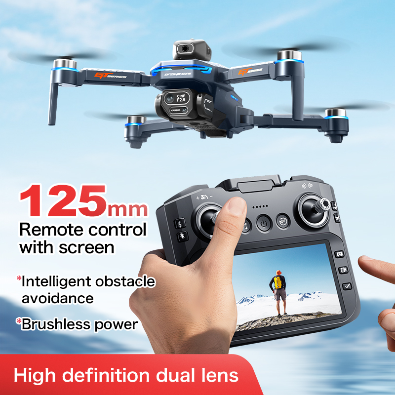 GT8 Obstacle Avoidance Aerial  - đánh giá và giá Drone Gimbal Brushless