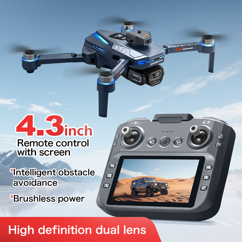 GT8 Obstacle Avoidance Aerial  - đánh giá và giá Drone Gimbal Brushless