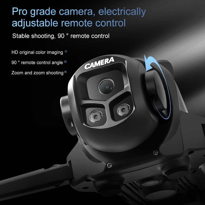 D15 Professional 4K HD Triple  - đánh giá và giá Drone Gimbal 2 Axis