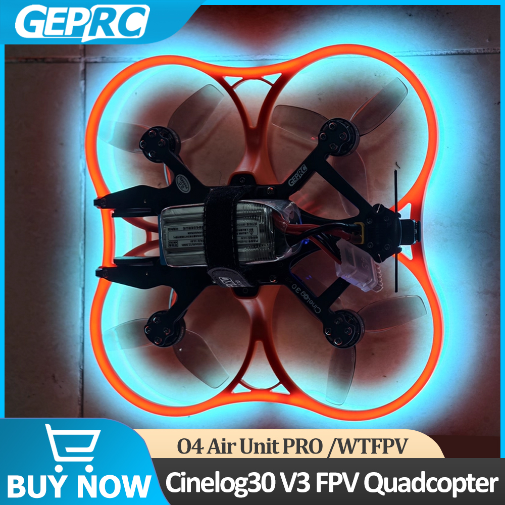 GEPRC Cinelog30 V3 FPV Quadcop - đánh giá và giá Drone Gimbal Brushless