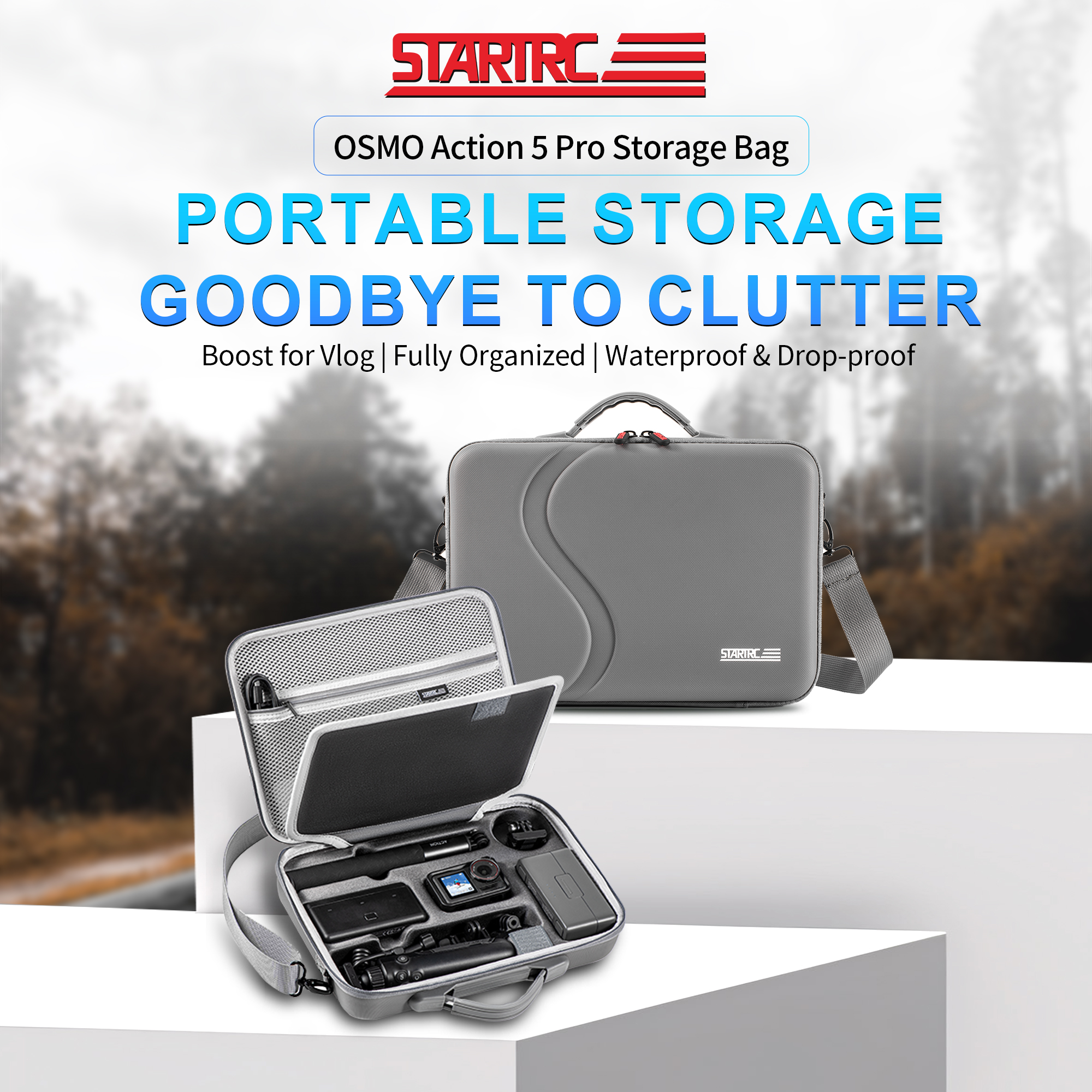 Action 5 Pro Carrying Case, Po - đánh giá và giá Drone Gimbal Case